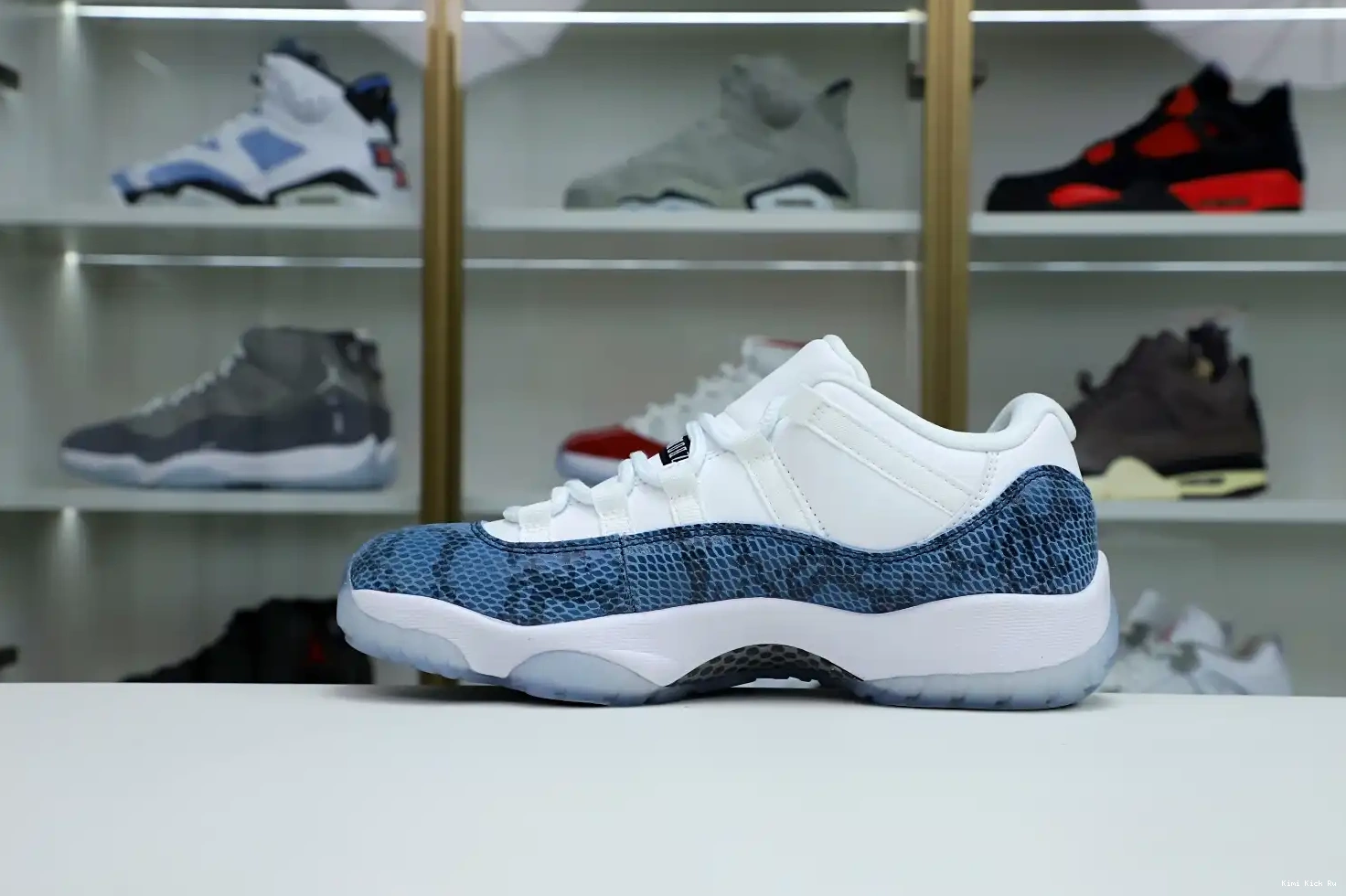 “navy Jordan Jordan 11 snakeskin” Air Kimikick 0517